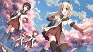 Yuru Yuri anime lesbiană wallpaper