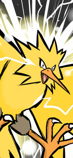 Panou Manga Colorat Zapdos — Huawei nova 16 Ultra Fundal