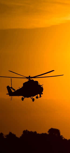 iPhone XS Helicopter Fundal — iPhone 13 Mini Fundal