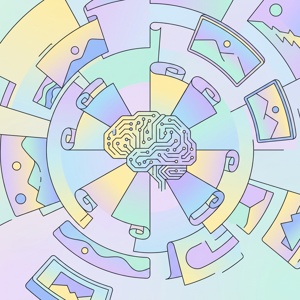 Generare AI ilustrație instrumente