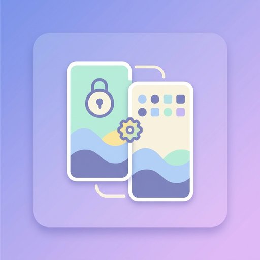 Pereche Ecran Blocare + Ecran Principal | wallpaper image tool preview